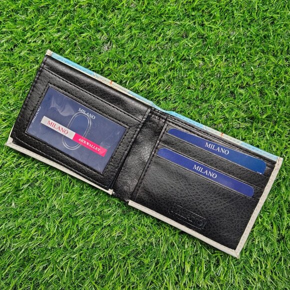 Printed Leather Bifold Wallet for Men – Slim, Stylish & Durable - Picture 3 of 6